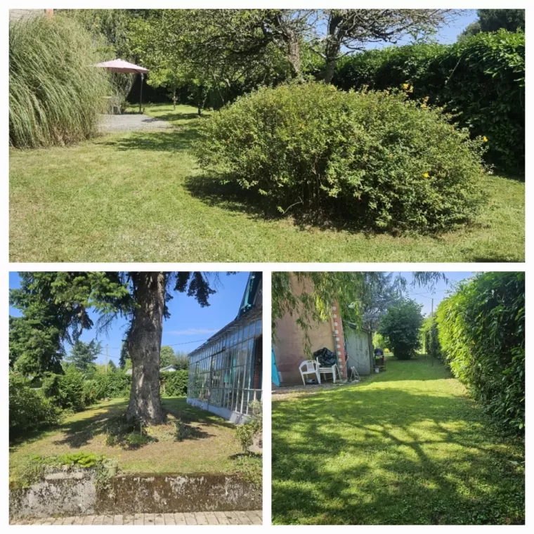 Tonte d'un jardin à Capvern, Lannemezan, Maison Services et Compagnie