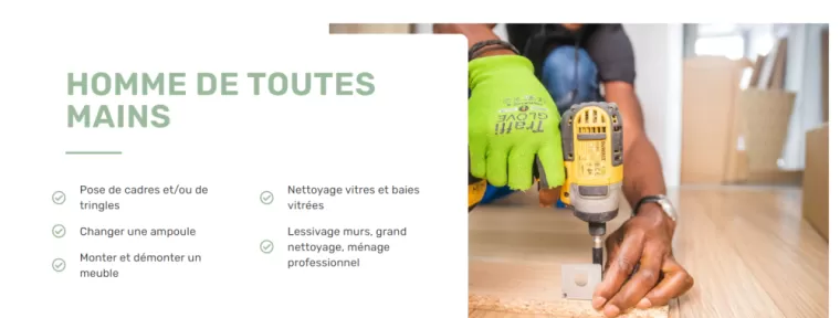 Prestation bricolage avec homme de toutes mains à lannemezan, Lannemezan, Maison Services et Compagnie