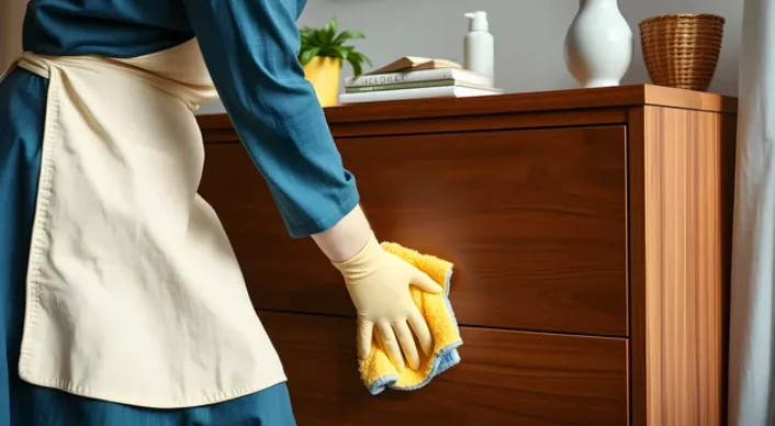 Aide ménagère à domicile avec les services à la personne