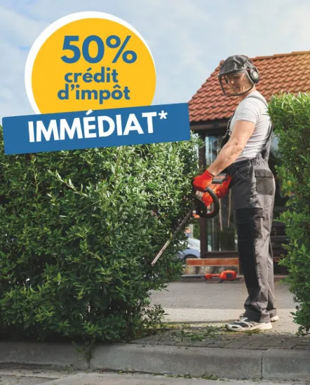 Jardinier avec crédit d'impôt immédiat à Lannemezan