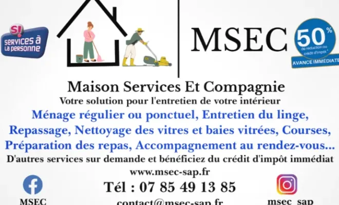 Combien coûte une femme de ménage à Tarbes en 2026 ?, Lannemezan, Maison Services et Compagnie