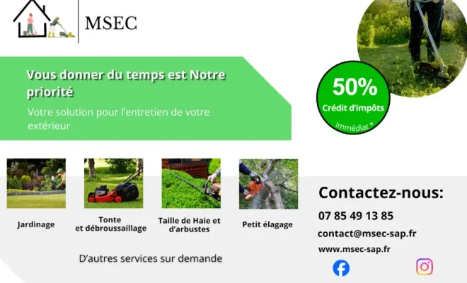 Entretien de jardin pour senior à Lannemezan, Lannemezan, Maison Services et Compagnie